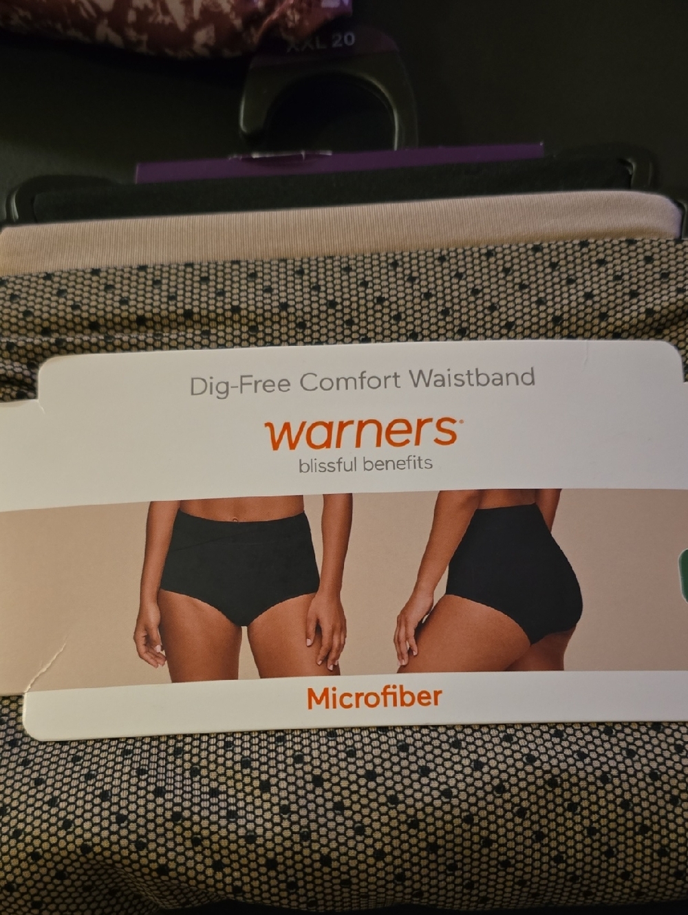 Warners® Blissful Benefits Women's Dig-Free Microfiber Brief 3-Pack